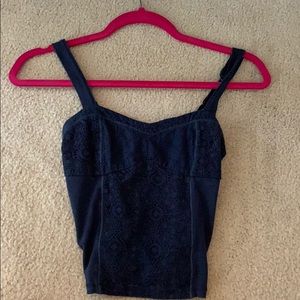 Navy tank top